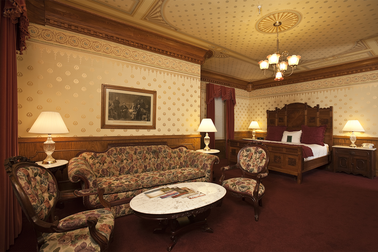 Image of Guestroom with Living Area The Strater Hotel Durango Colorado